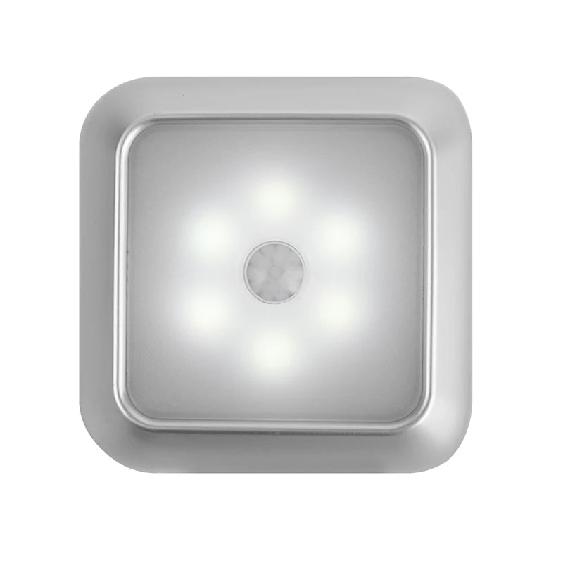 6 LED Night Light PIR Auto Motion Sensor Night