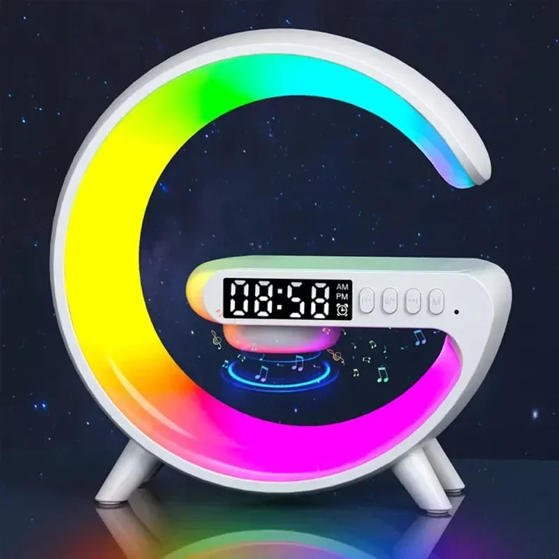 Smart Multifunctional Fast Charging Alarm Clock